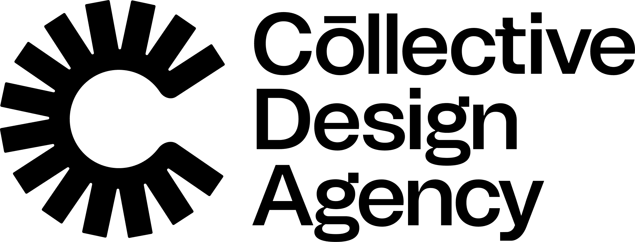 Stylized logo design featuring a minimalist black silhouette.